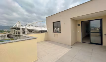 Cobertura vista Engenhão | Cobertura condomínio Quartier Residências | Apartamento Rua Gentil de Ar