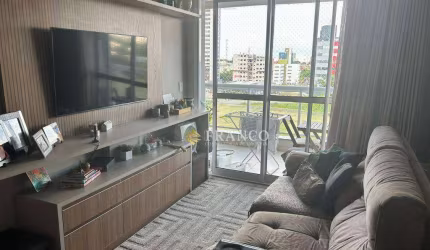 Apartamento com 2 dormitórios à venda, 77 m² - Barranco - Taubaté/SP