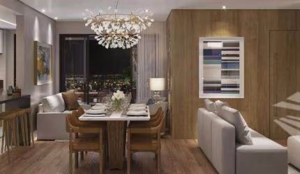 Apartamento com 3 dormitórios à venda, 102,56m² - Jardim das Nações - Taubaté/SP