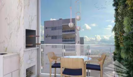 Apartamento com 2 dormitórios à venda, 64,66m² - Residencial Portal da Mantiqueira - Taubaté/SP