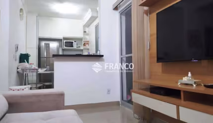 Apartamento com 2 dormitórios à venda, 54 m² - Parque Senhor do Bonfim - Taubaté/SP