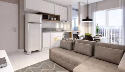 Apartamento com 1 dormitório à venda, 39,09m² - Chácara do Visconde - Taubaté/SP