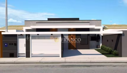 Casa com 3 dormitórios à venda, 69,96m²- Jardim Continental 2 - Taubaté/SP