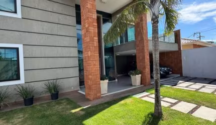 Casa de alto padrão com 4 quartos no Novo Portinho, Cabo Frio - RJ