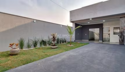 CASA 3 QUARTOS SENDO 1 SUÍTE - RESIDENCIAL PEDRO MIRANDA