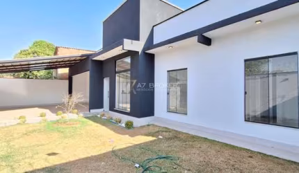 CASA 3 QUARTOS SENDO 1 SUÍTE - BAIRRO ALVORADA