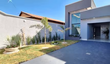 CASA 3 QUARTOS SENDO 1 SUÍTE - RESIDENCIAL PEDRO MIRANDA