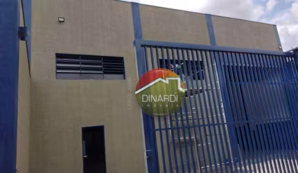 Galpão para alugar, 390 m² por R$ 7.700,00/mês - Vila Monte Alegre - Ribeirão Preto/SP