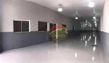 Galpão para alugar, 472 m² por R$ 7.771,00/mês - Campos Elíseos - Ribeirão Preto/SP