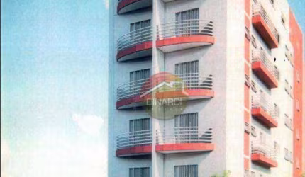 Apartamento com 2 dormitórios à venda, 71 m² por R$ 370.000,00 - Santa Cruz - Ribeirão Preto/SP