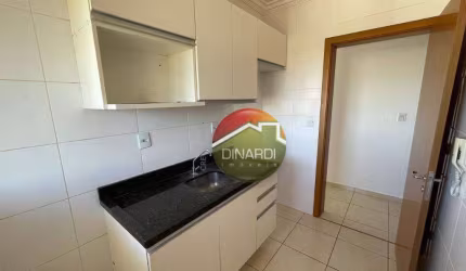 Apartamento com 1 dormitório para alugar, 49 m² por R$ 2.050,01/mês - Nova Aliança - Ribeirão Preto/SP