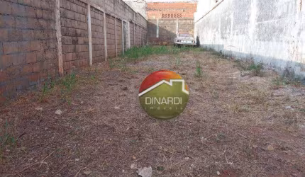 Terreno para alugar, 125 m² por R$ 900/mês - Parque São Sebastião - Ribeirão Preto/SP