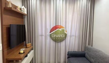 Apartamento com 1 dormitório à venda, 34 m² por R$ 220.000 - Bonfim Paulista - Ribeirão Preto/SP