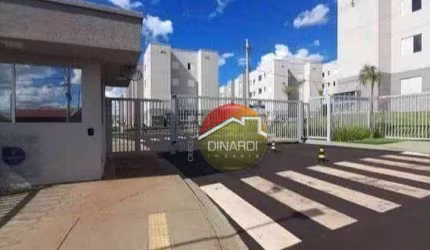 Apartamento com 2 dormitórios para alugar, 44 m² por R$ 1.100,01/mês - Reserva Macaúba - Ribeirão Preto/SP