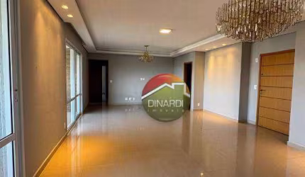 Apartamento com 3 dormitórios para alugar, 172 m² por R$ 7.445,00/mês - Nova Aliança - Ribeirão Preto/SP