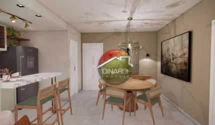 Apartamento com 3 dormitórios para alugar, 88 m² por R$ 5.790/mês - Jardim Olhos DÁgua - Ribeirão Preto/SP