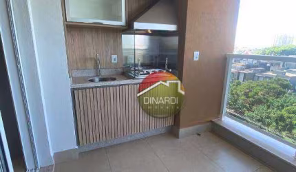 Apartamento com 3 dormitórios para alugar, 90 m² por R$ 5.245,87/mês - Quinta da Primavera - Ribeirão Preto/SP