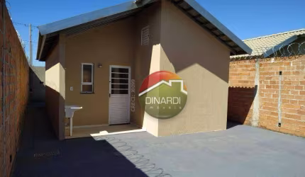 Casa com 2 dormitórios à venda, 46 m² por R$ 201.400,00 - Cristo Redentor. - Ribeirão Preto/SP