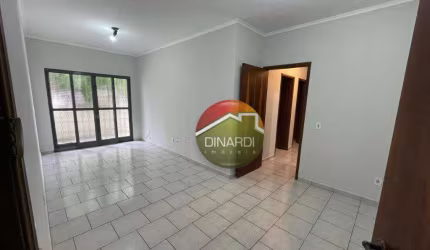 Apartamento com 3 dormitórios para alugar, 100 m² por R$ 2.320,00/mês - Jardim Irajá - Ribeirão Preto/SP