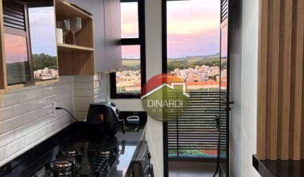 Apartamento com 2 dormitórios à venda, 48 m² por R$ 430.000 - Quintas de São José - Ribeirão Preto/SP