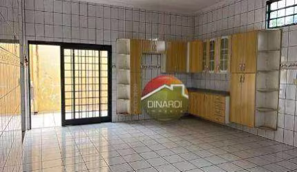 Casa com 2 dormitórios para alugar, 200 m² por R$ 2.460,00/mês - Jardim Anhangüera - Ribeirão Preto/SP
