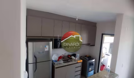 Apartamento com 2 dormitórios para alugar, 58 m² por R$ 2.821/mês - Avenida Caramuru próximo a USP - Ribeirão Preto/SP