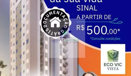 Lançamento! Apartamentos em Vila Bela  -  Franco da Rocha  - De 47m² e 55m²