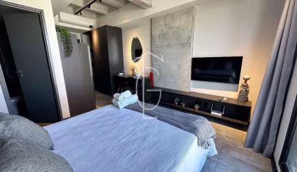 BELISSIMO E MODERNO FLAT MOBILIADO NO TOLIVE ONE NA ILHA DO LEITE
