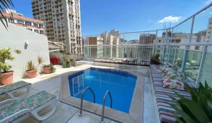 Apartamento Cobertura Linear de 4 quartos, com 240m², à venda em Icaraí, Niterói/RJ