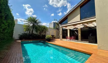 Casa com piscina, 03 suítes, Sun Lake, Londrina - CA0227.