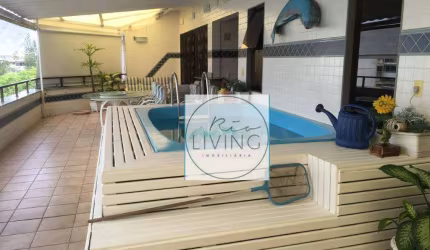 Cobertura com 4 dormitórios à venda, 360 m² por R$ 3.600.000,00 - Barra da Tijuca - Rio de Janeiro/RJ