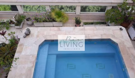 Cobertura com 5 dormitórios à venda, 711 m² por R$ 14.800.000,00 - Leblon - Rio de Janeiro/RJ
