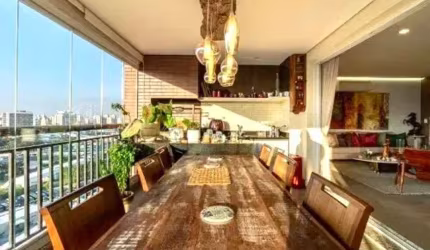 Apartamento com 168 metros, 3 suítes, 3 vagas no condomínio Casa Das Caldeiras, em Água Branca, SP