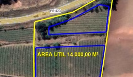 Terreno comercial à venda no Lagoa Suja, Araucária , 14000 m2 por R$ 1.500.000