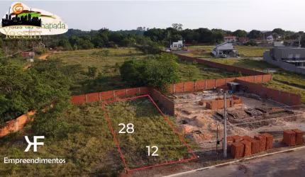 Terreno á venda no Condomínio Brisas de Chapada