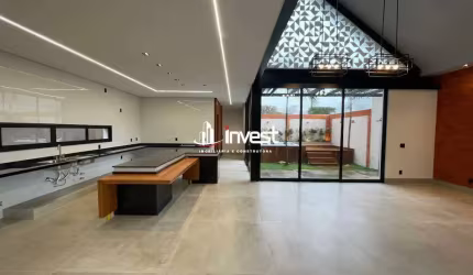 Casa Condomínio à venda, 3 quartos, 3 suítes, 2 vagas, Estância dos Ipês - Uberaba/MG