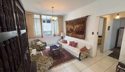 APARTAMENTO O1 DORMITÓRIO EM FRENTE A PRAIA JOSÉ MENINO - SANTOS SP