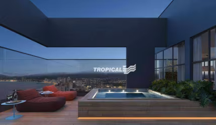Apartamento com 1 suíte + 1 dormitório à venda, 84 m² por R$ 1.014.762 - Itacolomi - Balneário Piçarras/SC