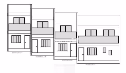 Sobrado com 2 dormitórios à venda, 87 m² por R$ 389.000,00 - Fortaleza - Blumenau/SC