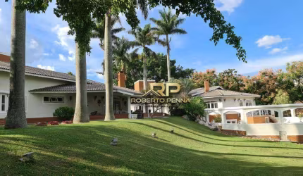 Casa com 6 dormitórios, 1200 m² - venda por R$ 8.200.000 ou aluguel por R$ 27.300/mês - Condomínio Village Sans Souci - Valinhos