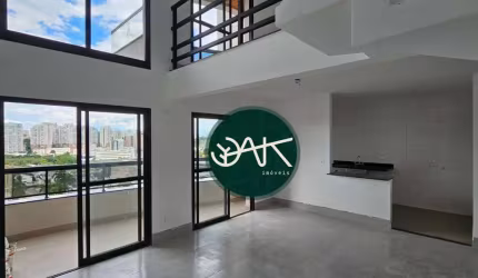 Apartamento Duplex com 1 dormitório para alugar, 94 m² por R$ 4.790,00/mês - Jardim Aquarius - São José dos Campos/SP