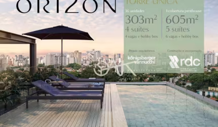 Apartamento com 4 dormitórios à venda, 303 m² por R$ 3.009.600,00 - Edifício Orizon Park - São José dos Campos/SP