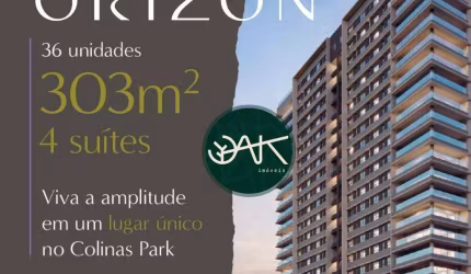 Apartamento com 4 dormitórios à venda, 303 m² por R$ 3.617.600,00 - Edifício Orizon Park - São José dos Campos/SP