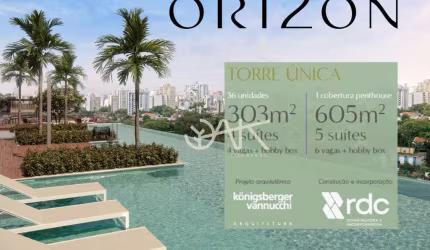 Apartamento com 5 dormitórios à venda, 605 m² por R$ 7.660.800,00 - Edifício Orizon Park - São José dos Campos/SP