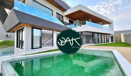 Casa com 5 dormitórios à venda, 600 m² por R$ 7.000.000,00 - Condomínio Reserva do Paratehy - São José dos Campos/SP