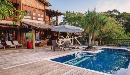 Casa com 5 dormitórios à venda, 447 m² por R$ 7.500.000,00 - Ponta da Sela - Ilhabela/SP