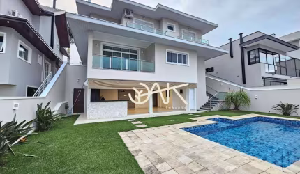 Casa com 5 dormitórios, 338 m² - venda por R$ 2.890.000 ou aluguel por R$ 16.000/mês - Condomínio Residencial Jaguary - São José dos Campos/SP