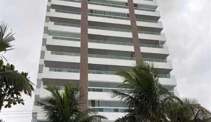 621MIL PRÉDIO FRENTE MAR -- SACADA COM CHURRASQUEIRA - 2 QUARTOS UM SUITE - VISTA MAR - PE NA AREIA