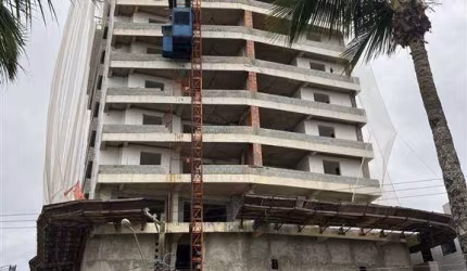 84,9mil entrada saldo direto apartamento 2 quartos um suíte - churrasqueira lazer completo piscina borda infinita - vista mar definitiva