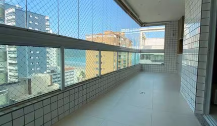 980mil - 3 dormitórios dois deles suite 2 vagas mobiliado canto do forte pertinho do mar 100m da praia